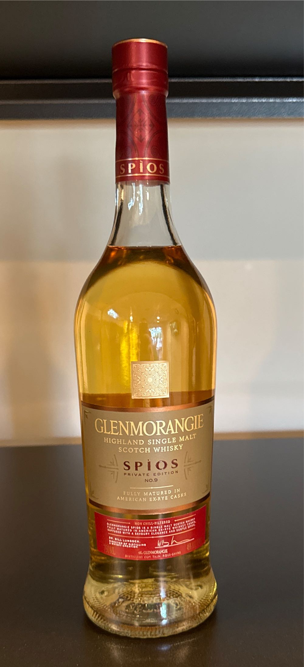 Glenmorangie Spios - The Glenmorangie Distillery (50 mL) alcohol collectible [Barcode 081753830083] - Main Image 2