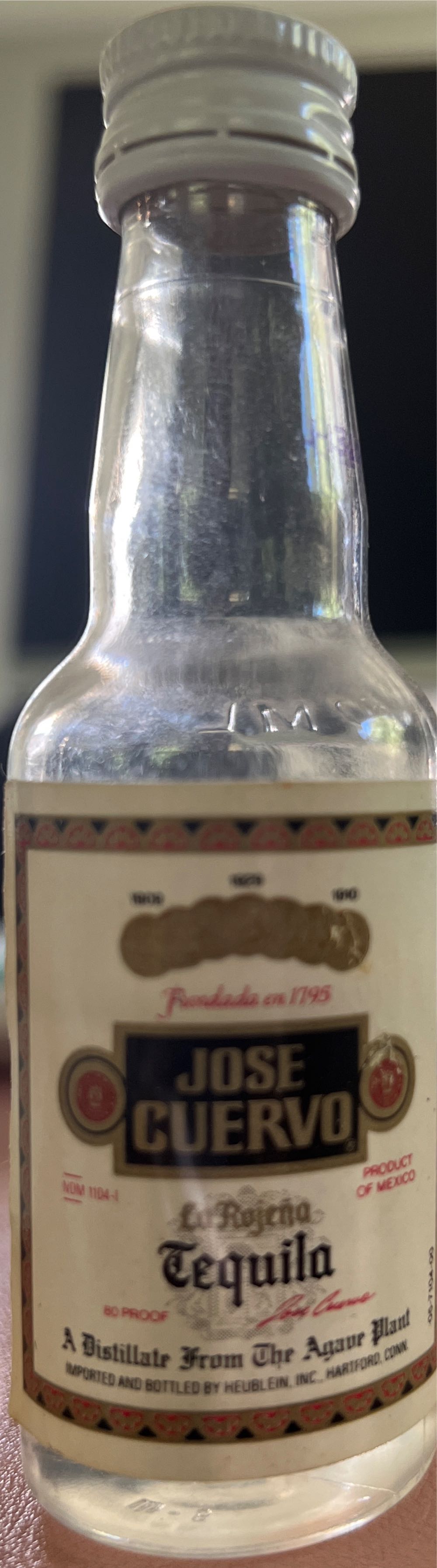 Jose Cuervo Tequila - Jose Cuervo (1.75 mL) alcohol collectible [Barcode 082000192985] - Main Image 2