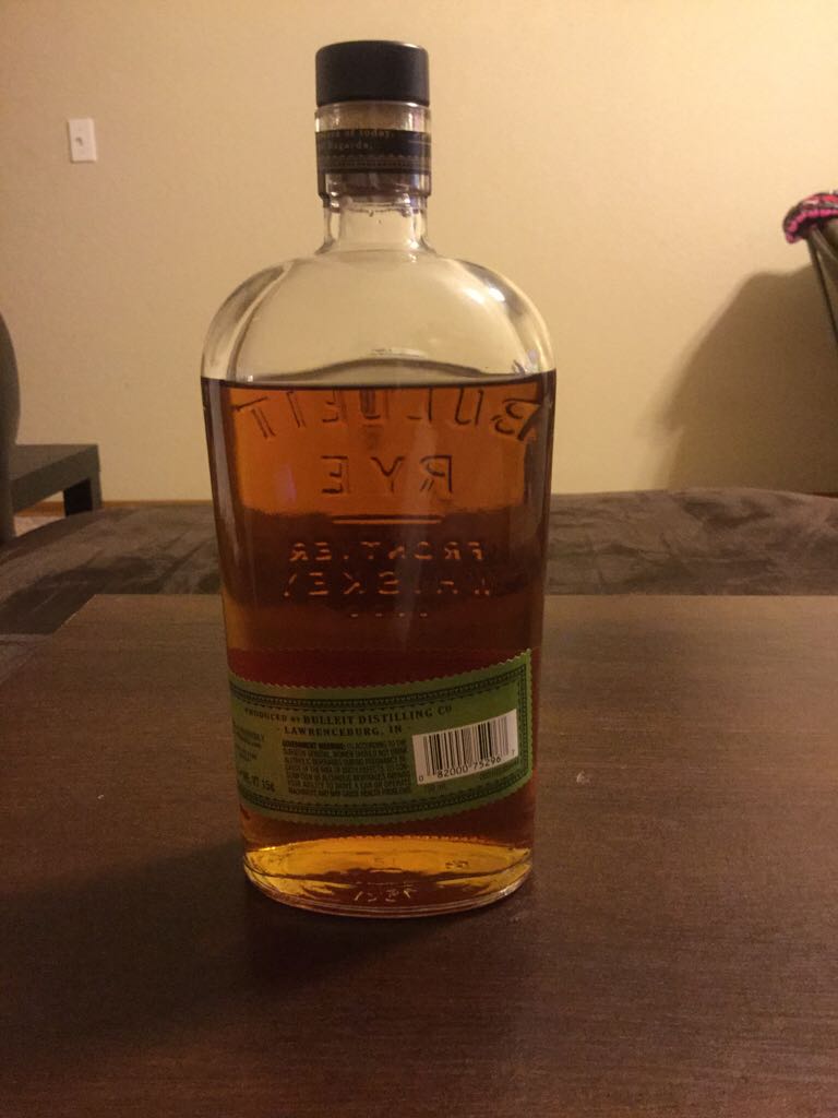 Bulleit 95 Rye - The Bulleit Distilling Co. (750 mL) alcohol collectible [Barcode 082000752967] - Main Image 2