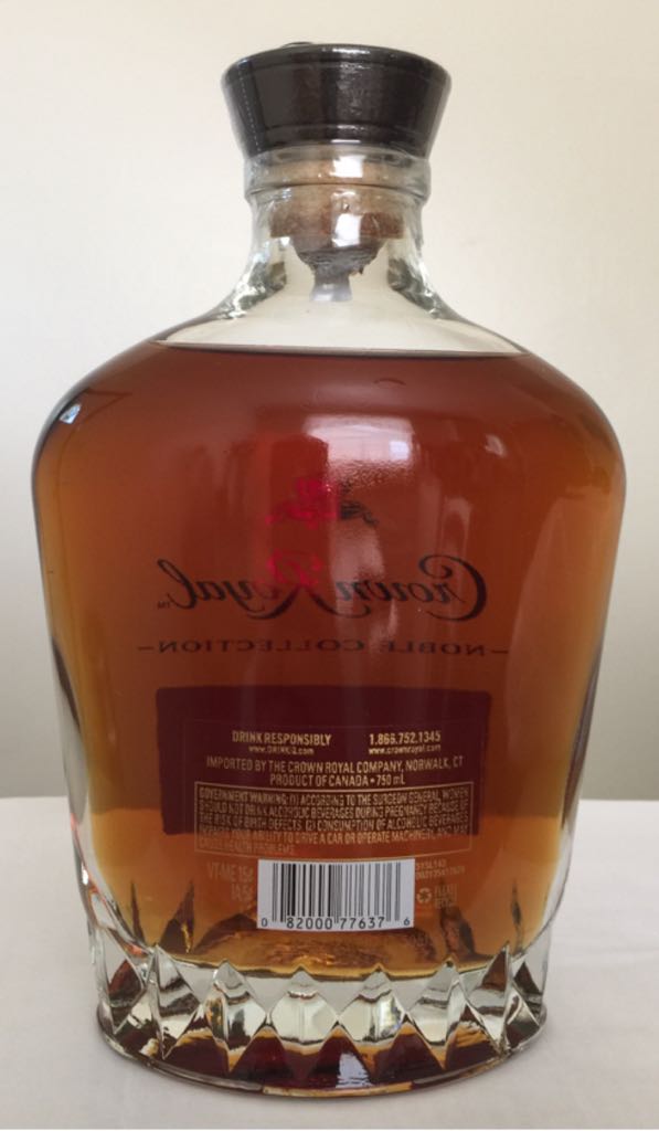 Crown Royal - Crown Royal Distilling Co. (750mL) alcohol collectible [Barcode 082000776376] - Main Image 2