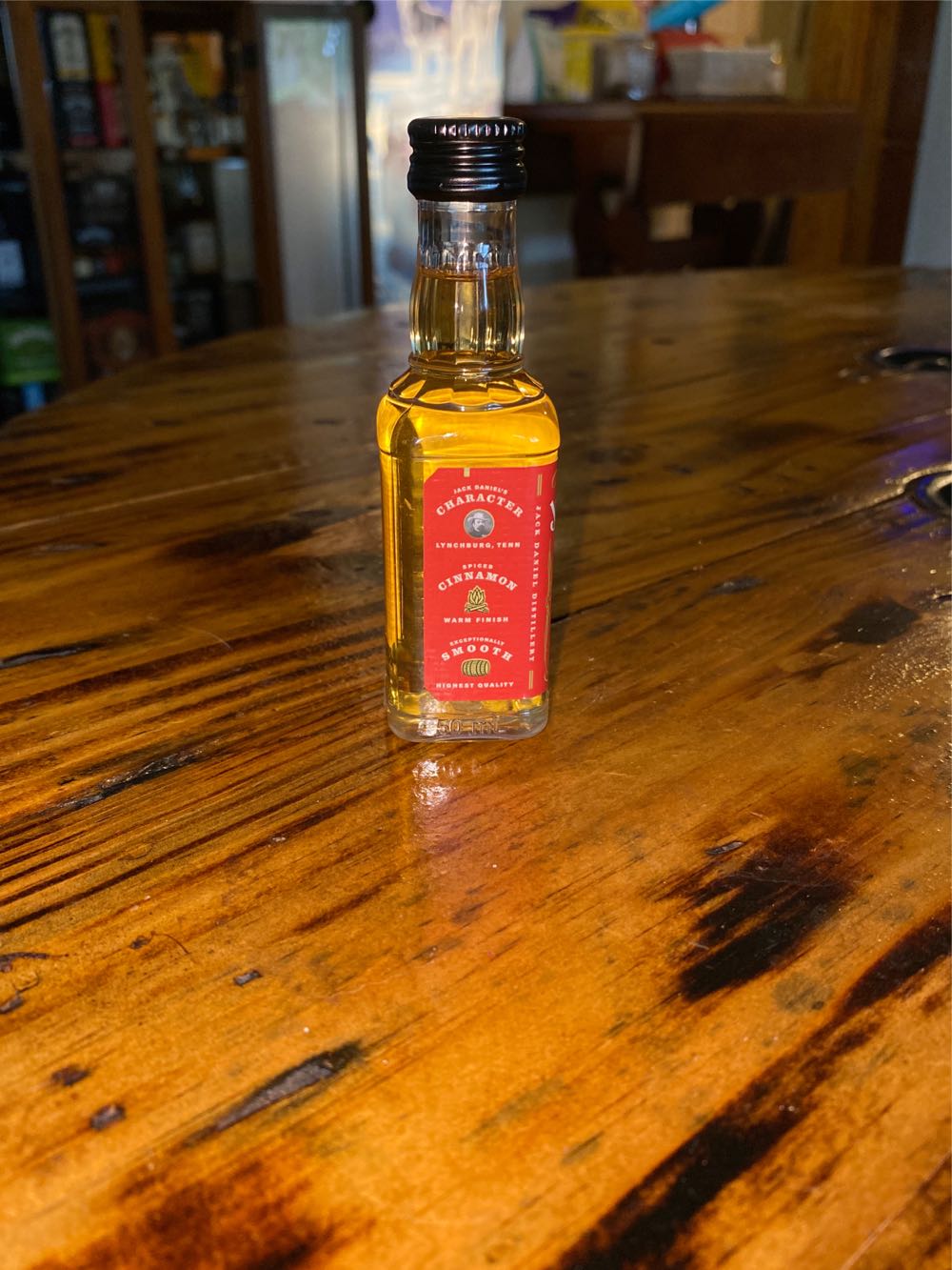 Fire - Jack Daniel’s Distillery, Lynchburg, TN (50 mL) alcohol collectible [Barcode 082184001189] - Main Image 4