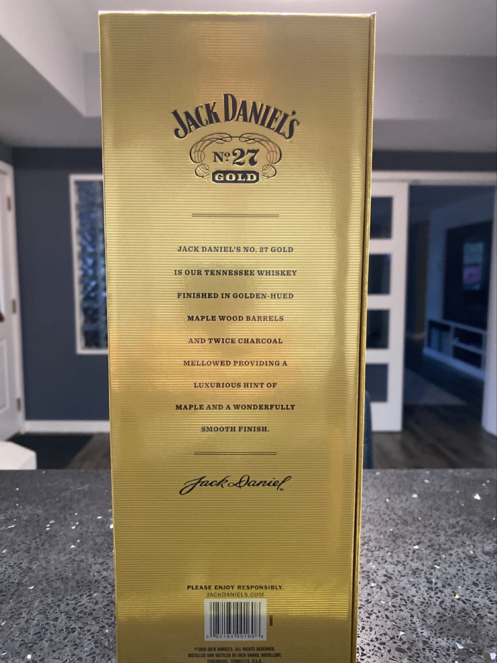 Gold 27 - Double Barreled - Jack Daniel‘s Distillery (750 mL) alcohol collectible [Barcode 082184001608] - Main Image 3