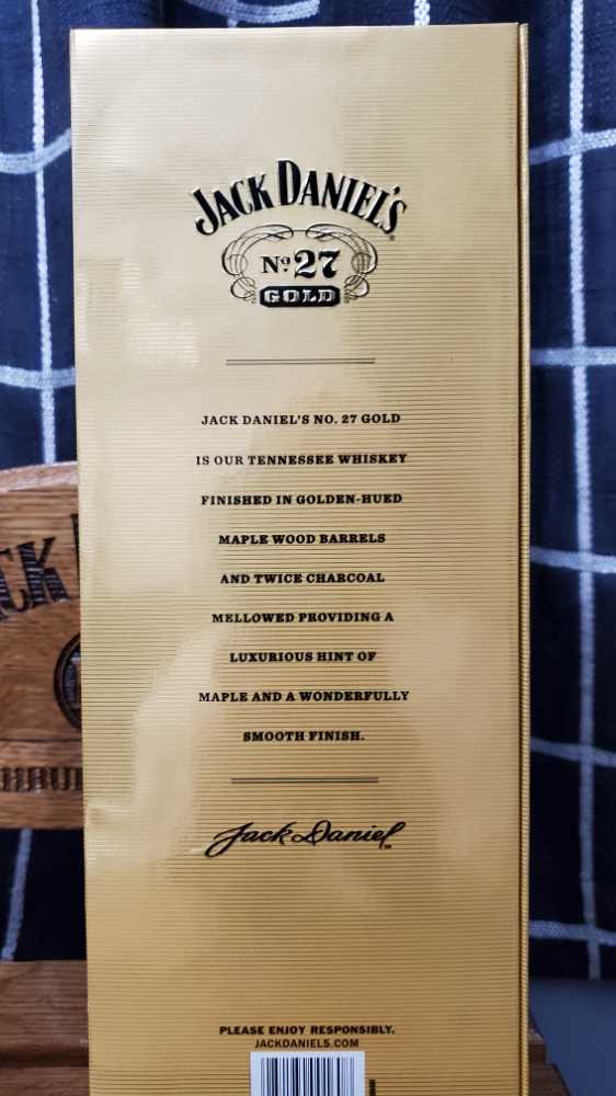 Gold 27 - Double Barreled - Jack Daniel‘s Distillery (750 mL) alcohol collectible [Barcode 082184001608] - Main Image 4