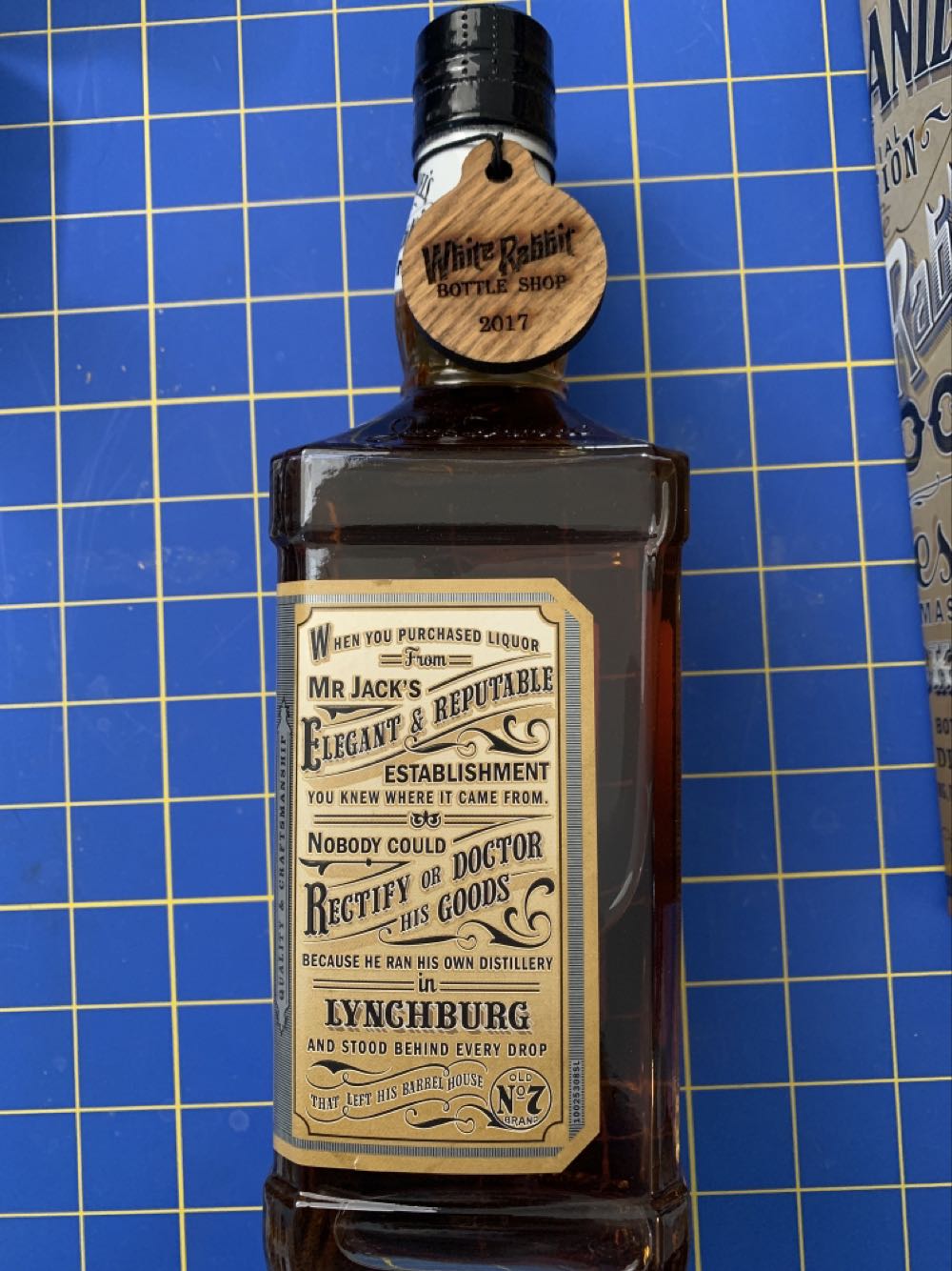 White Rabbit Saloon - Jack Daniel’s (750 mL) alcohol collectible [Barcode 082184053157] - Main Image 4