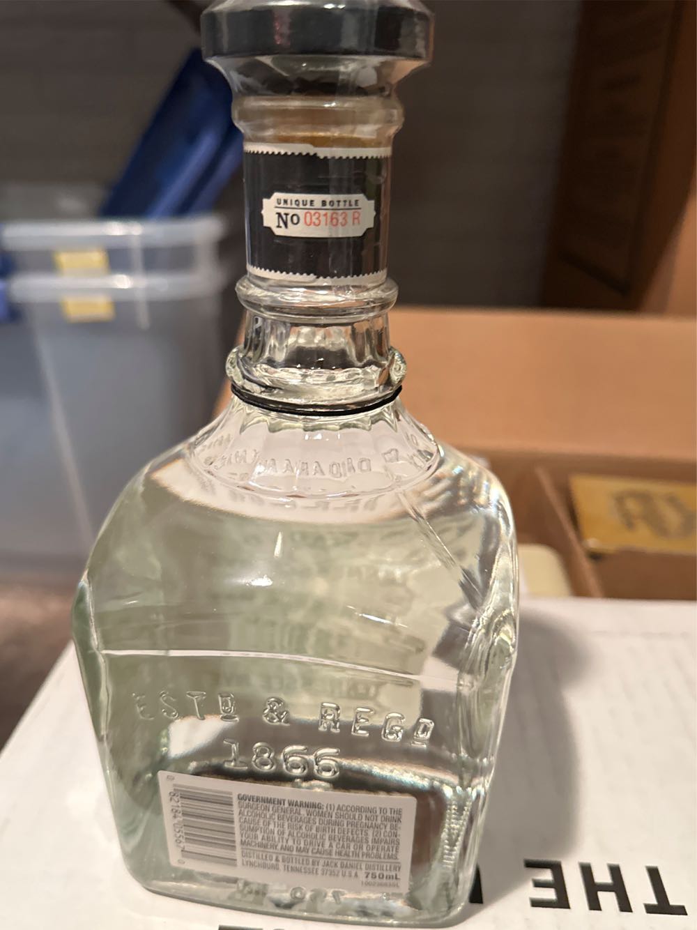 Unaged Tenneessee Rye - Jack Daniel‘s Distillery (750 mL) alcohol collectible [Barcode 082184055670] - Main Image 4