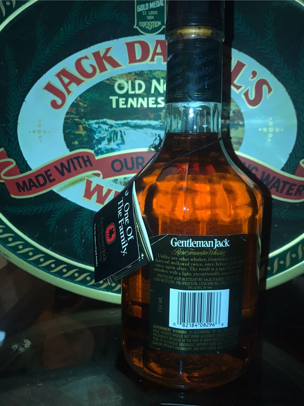 Gentleman Jack - Gen 3 - Jack Daniel Distillery (750 mL) alcohol collectible [Barcode 082184082966] - Main Image 3