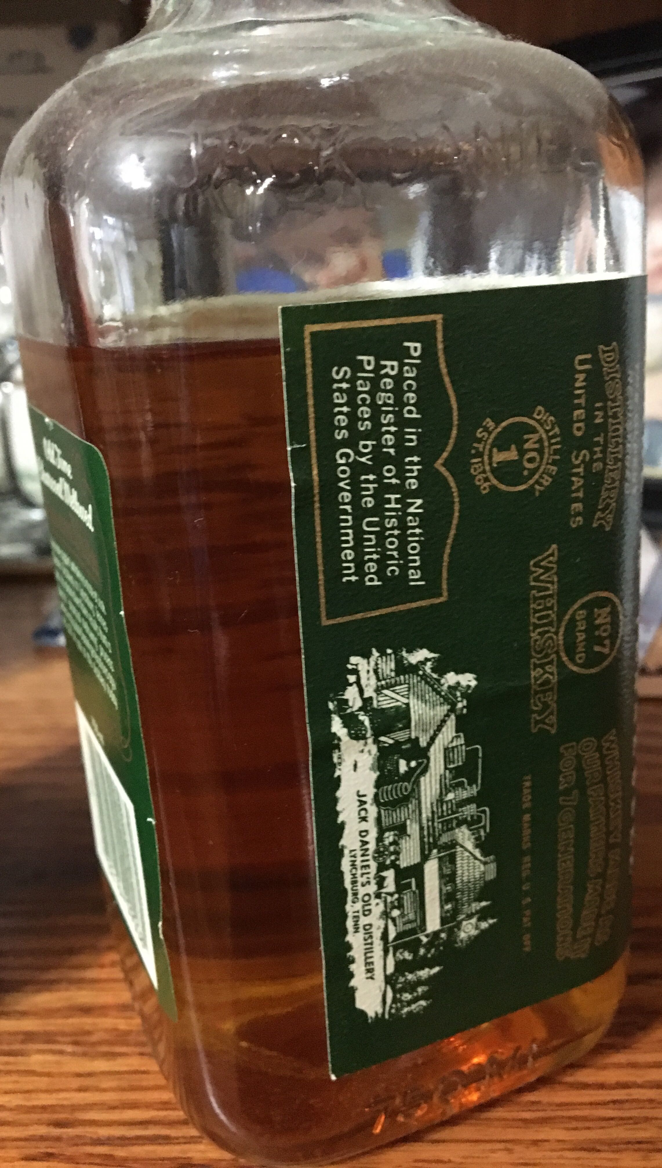 Jack Daniel’s ”Green Label” - Jack Daniel Distillery (750 mL) alcohol collectible [Barcode 082184090084] - Main Image 2