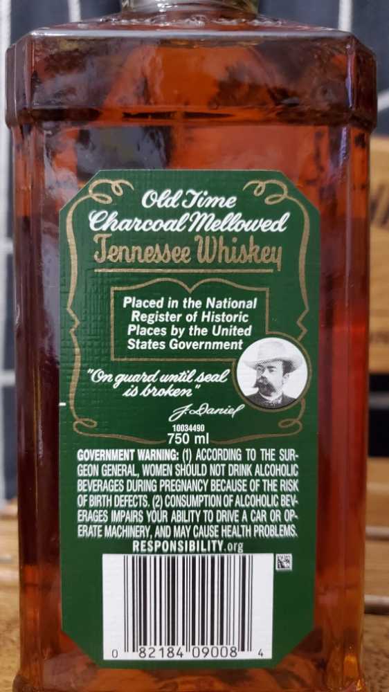 Jack Daniel’s ”Green Label” - Jack Daniel Distillery (750 mL) alcohol collectible [Barcode 082184090084] - Main Image 4