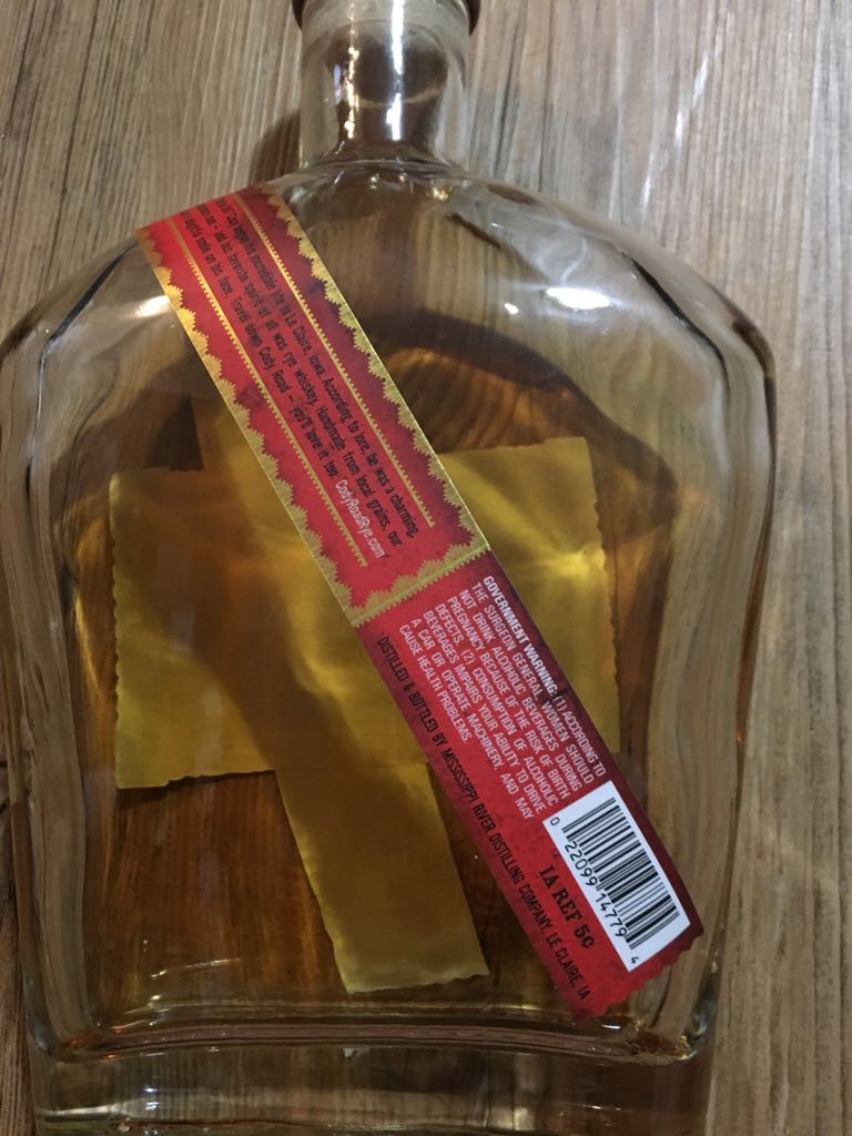 Cody Road Rye Whiskey - Mississippi River Distilling Company (750 mL) alcohol collectible [Barcode 022099147794] - Main Image 2