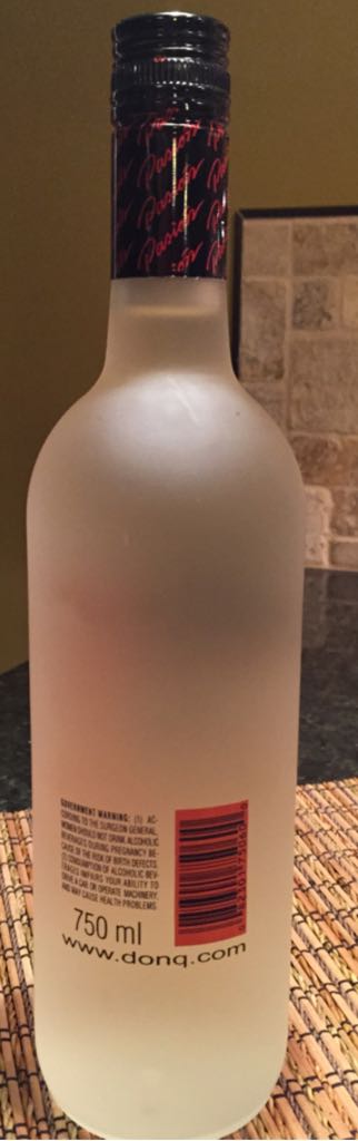 Don Q Pasion - Destileria Serralles (750 mL) alcohol collectible [Barcode 082301750600] - Main Image 2