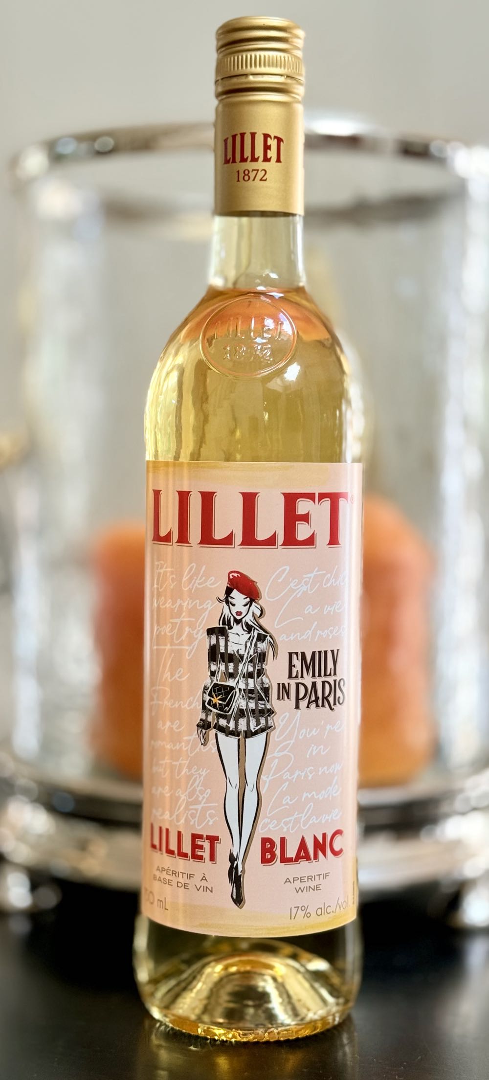 Lillet Blanc - Lillet Freres Podensac (750mL) alcohol collectible [Barcode 083664866281] - Main Image 3