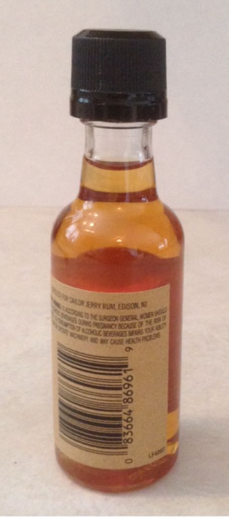 Sailor Jerry Spiced Rum - Sailor Jerry Rum (50 mL) alcohol collectible [Barcode 083664869619] - Main Image 2