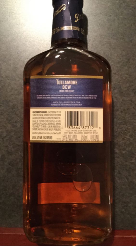 Tullamore D.E.W. Phoenix - Limited Edition - Tullamore D.E.W. Company Ltd. (750 mL) alcohol collectible [Barcode 083664873128] - Main Image 2