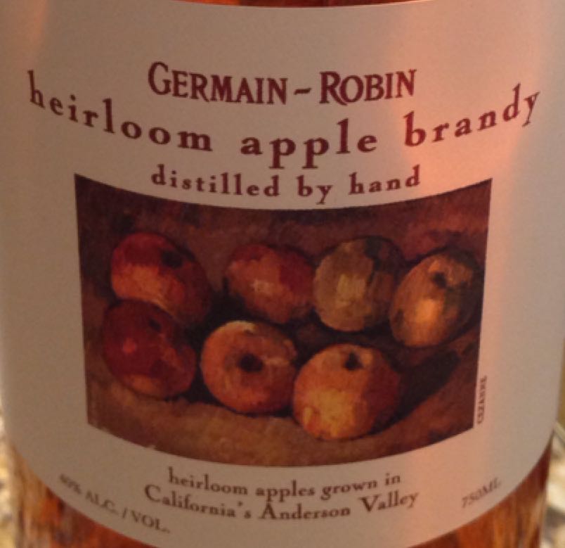 Germain-Robin Brandy - Craft Distillers (750 mL) alcohol collectible [Barcode 025907100332] - Main Image 2