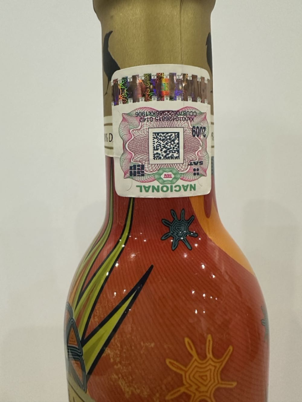 Jose Cuervo Tradicional Tequila - Jose Cuervo (375 mL) alcohol collectible [Barcode 083960725633] - Main Image 3
