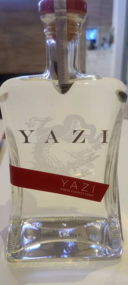 Yazi Ginger Flavored Vodka - n/a alcohol collectible [Barcode 084104102211] - Main Image 2