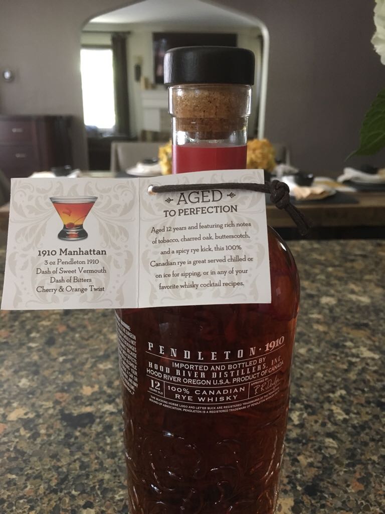 Pendleton 1910 Canadian Rye Whiskey  - Hood River Distillers (750 mL) alcohol collectible [Barcode 084104118915] - Main Image 2
