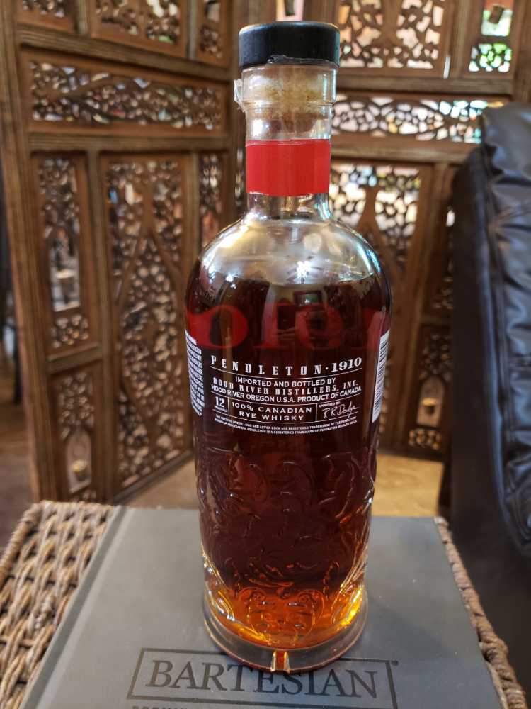 Pendleton 1910 Canadian Rye Whiskey  - Hood River Distillers (750 mL) alcohol collectible [Barcode 084104118915] - Main Image 3