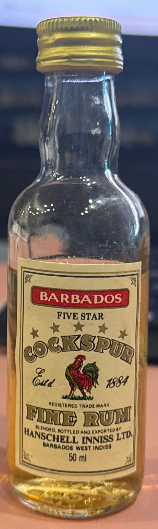 Cockspur Fine Rum - West Indies Rum Distillery (750 mL) alcohol collectible [Barcode 084104400058] - Main Image 3