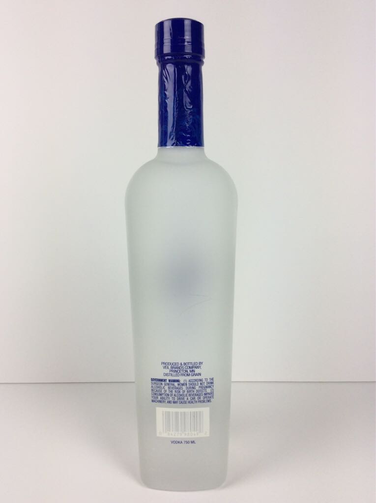 Veil Vodka - Veil Brands (750mL) alcohol collectible [Barcode 084279980492] - Main Image 2