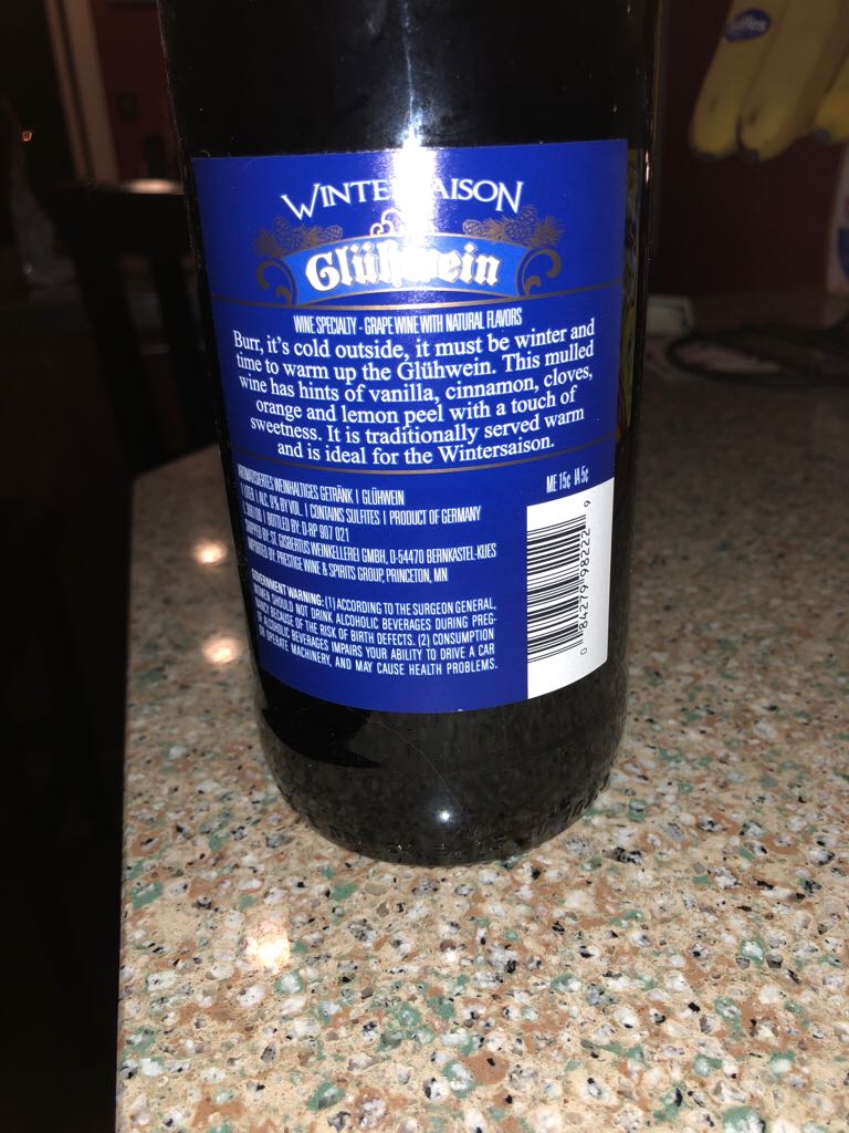 Glühwein  - St Gisbertus (1L) alcohol collectible [Barcode 084279982229] - Main Image 2