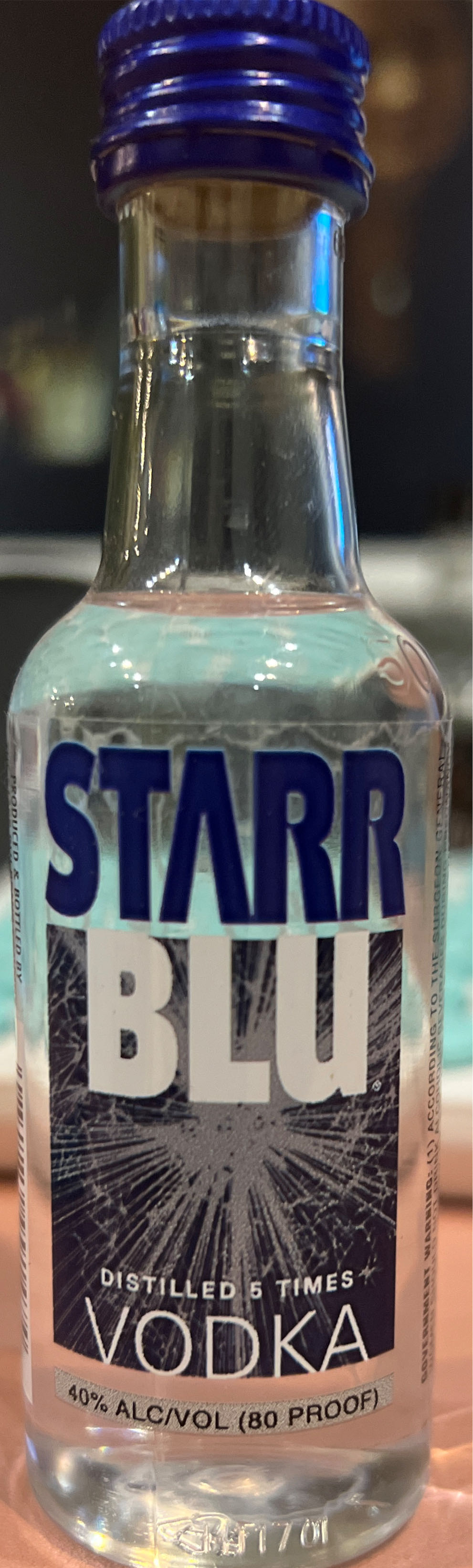 Starr Blue Vodka - Starr blue (1.75L) alcohol collectible [Barcode 084279982854] - Main Image 3