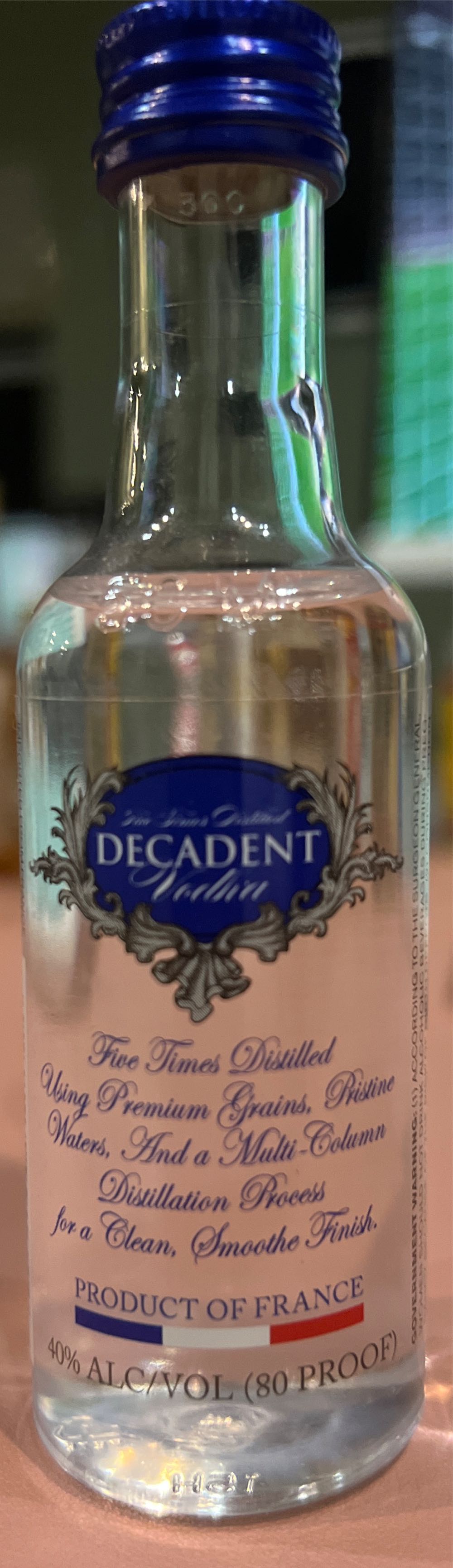 Decadent Vodka - Decadent Import Company (750mL) alcohol collectible [Barcode 084279986661] - Main Image 3