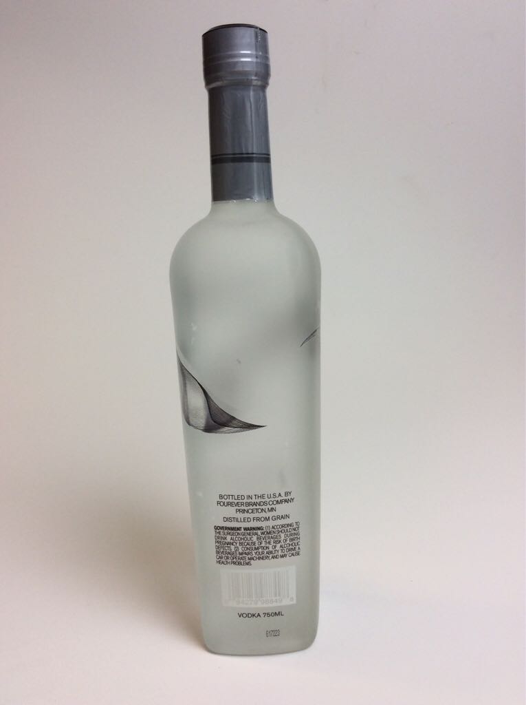 Fourever Vodka - Fourever Brands Company (750mL) alcohol collectible [Barcode 084279988498] - Main Image 2