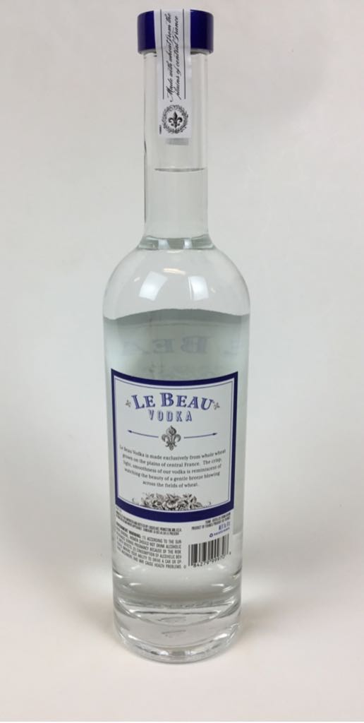 Le Beau Vodka - Liquid Art (750mL) alcohol collectible [Barcode 084279999708] - Main Image 2