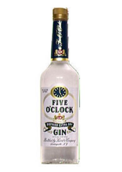 Five O’Clock Gin - Laird & Company (1L) alcohol collectible [Barcode 084848400208] - Main Image 1