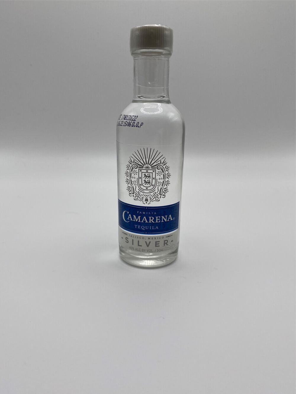 Familia Camarena Tequila Silver - Casa Tequilera Herencia De Los Altos SA de CV (50 mL) alcohol collectible [Barcode 085000008812] - Main Image 3