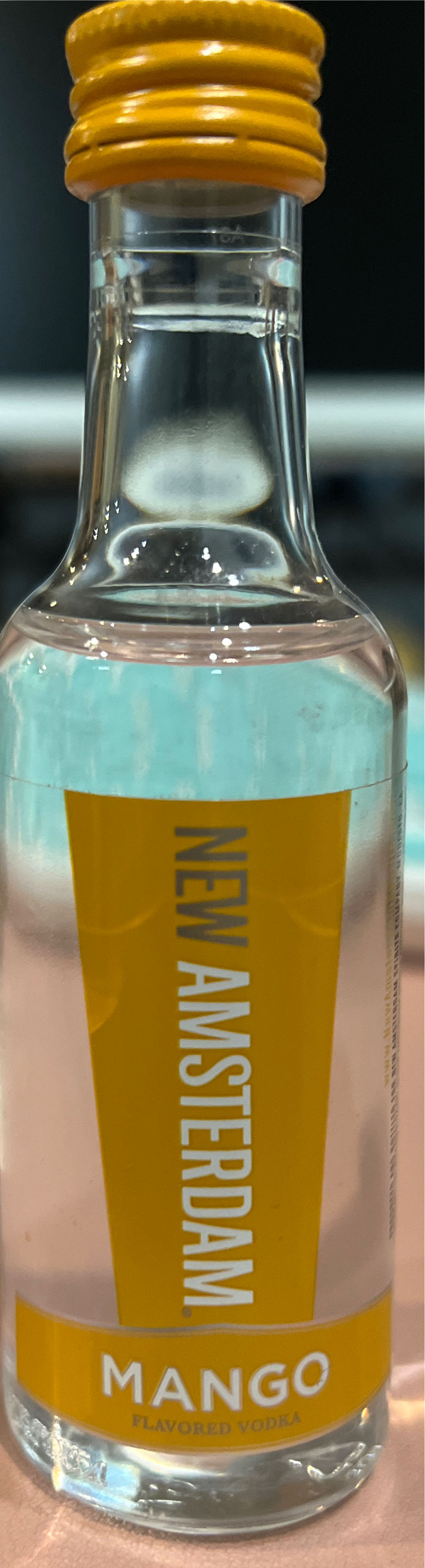 New Amsterdam Mango & Pineapple & Peach - New Amsterdam Spirits (150 mL) alcohol collectible [Barcode 085000023198] - Main Image 2