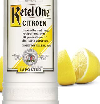 Ketel One Citroen - Nolet Distillery (1L) alcohol collectible [Barcode 085156010004] - Main Image 2