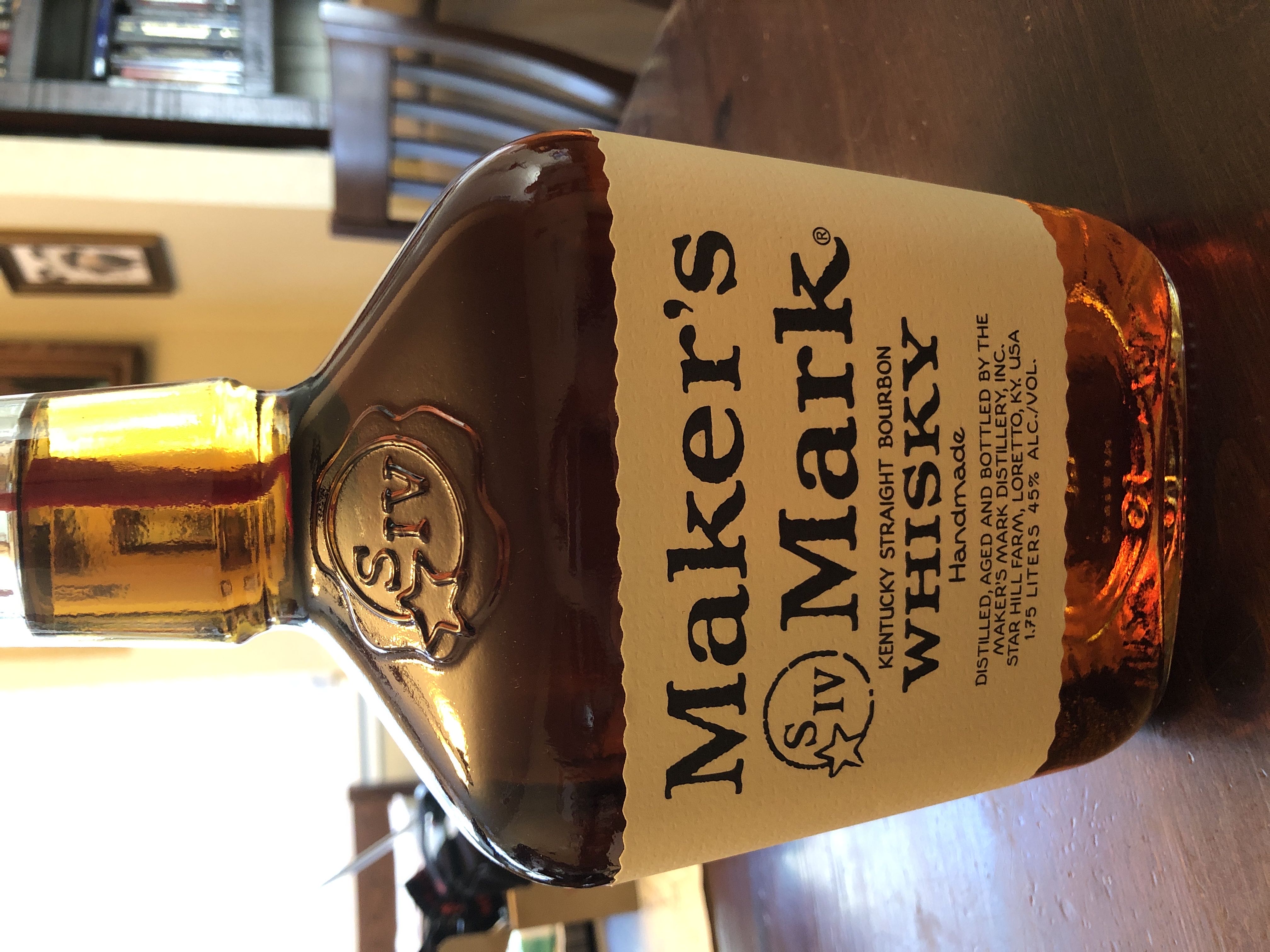 Maker’s Mark - The Maker’s Mark Distillery, Inc. (1.75 L) alcohol collectible [Barcode 085246139417] - Main Image 3