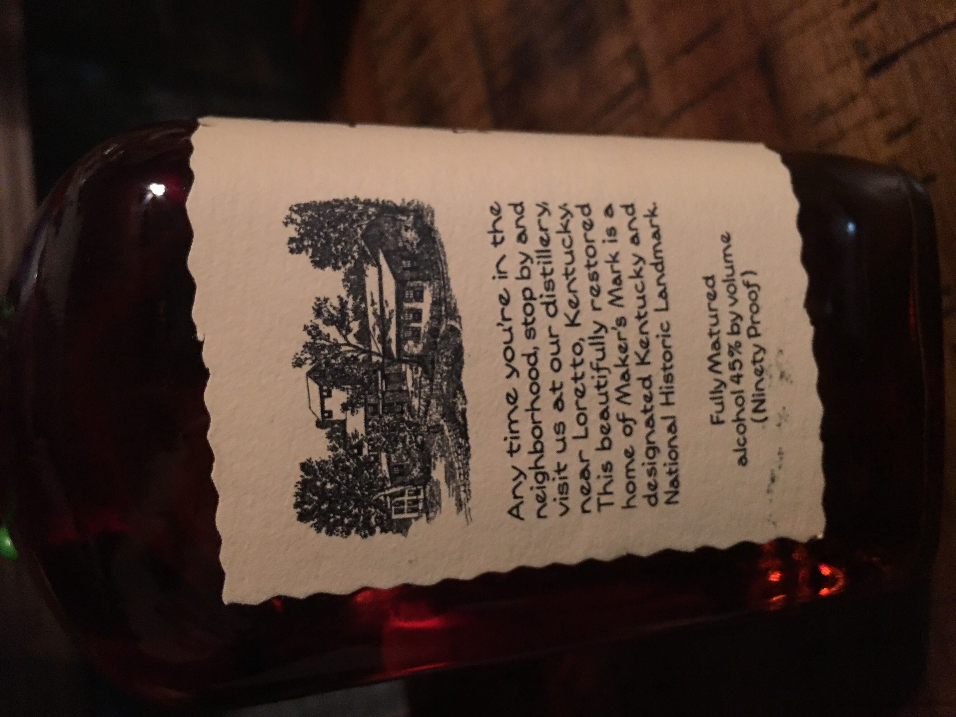 Maker’s Mark Pittsburg NH - Makers Mark Distillery, Inc. (750 mL) alcohol collectible [Barcode 085246139431] - Main Image 4