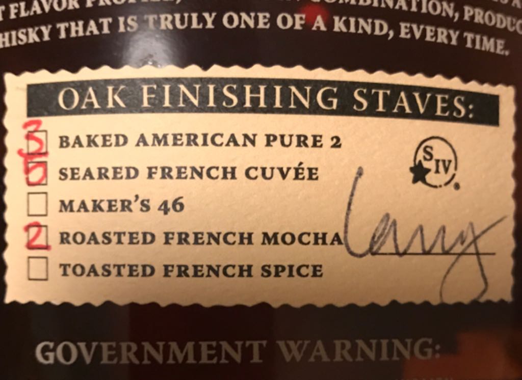 Maker’s Mark Private Selection - The Maker’s Mark Distillery, Inc. (750 mL) alcohol collectible [Barcode 085246500460] - Main Image 2