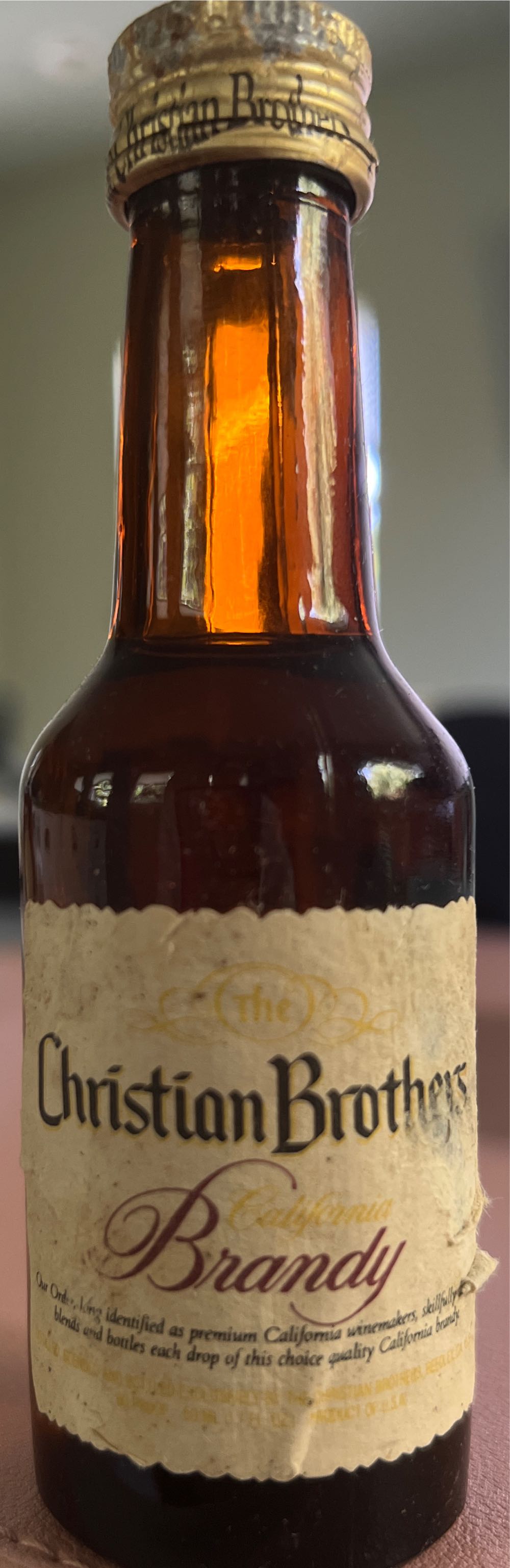 Christian Brothers Brandy - Christian Brothers (375 mL) alcohol collectible [Barcode 086036815672] - Main Image 3