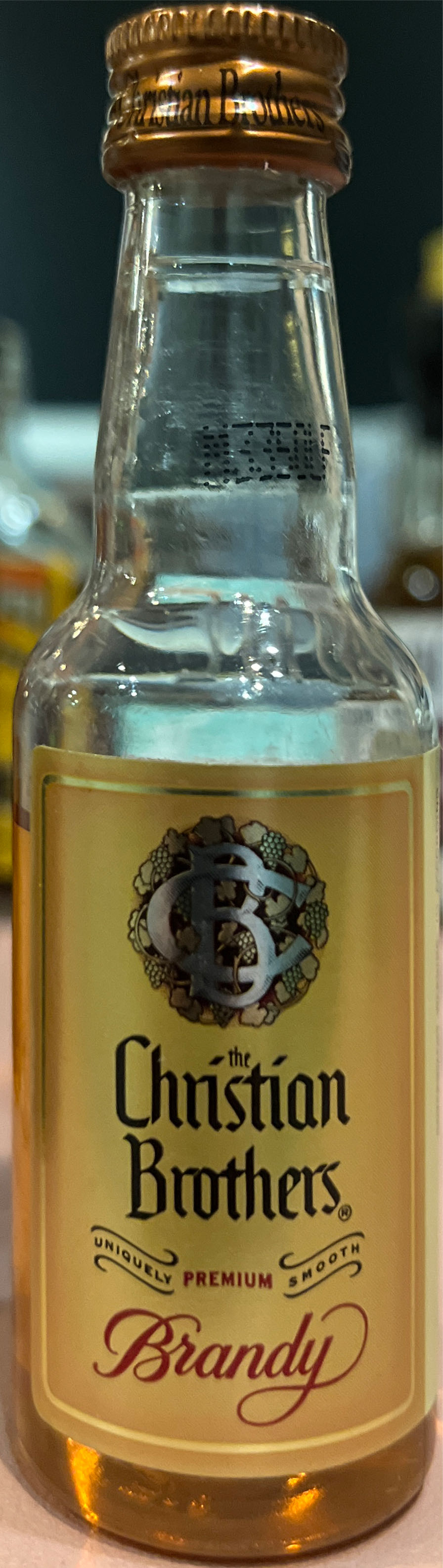 Christian Brothers Brandy - Christian Brothers (375 mL) alcohol collectible [Barcode 086036815672] - Main Image 4