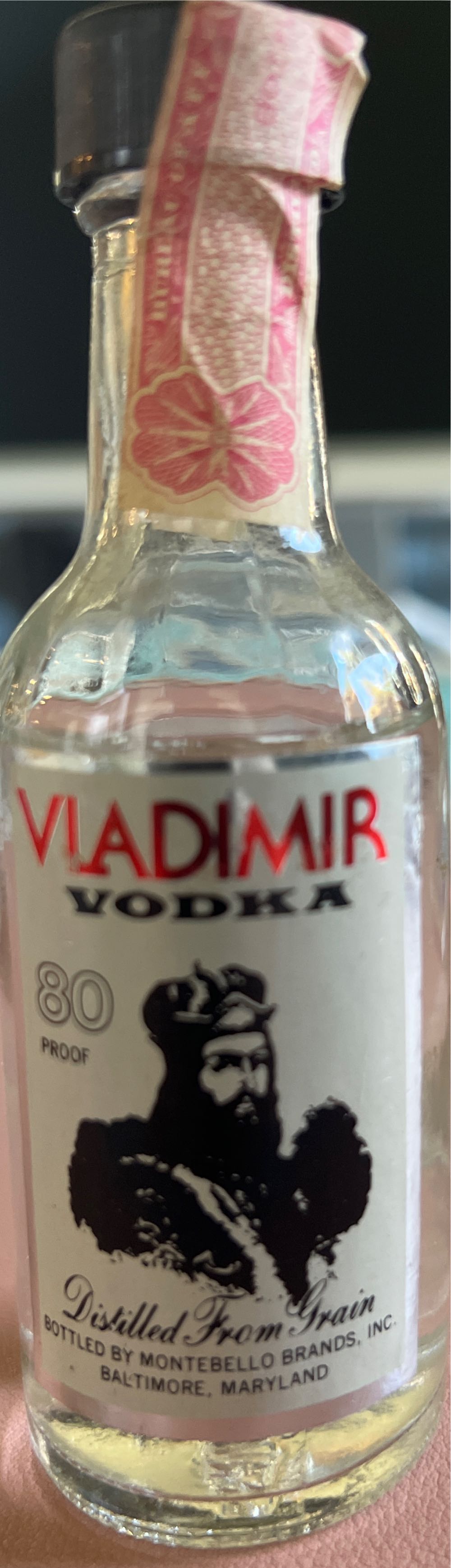 Vladimir Vodka  - Montbello Brands (700 L) alcohol collectible [Barcode 086072010413] - Main Image 3