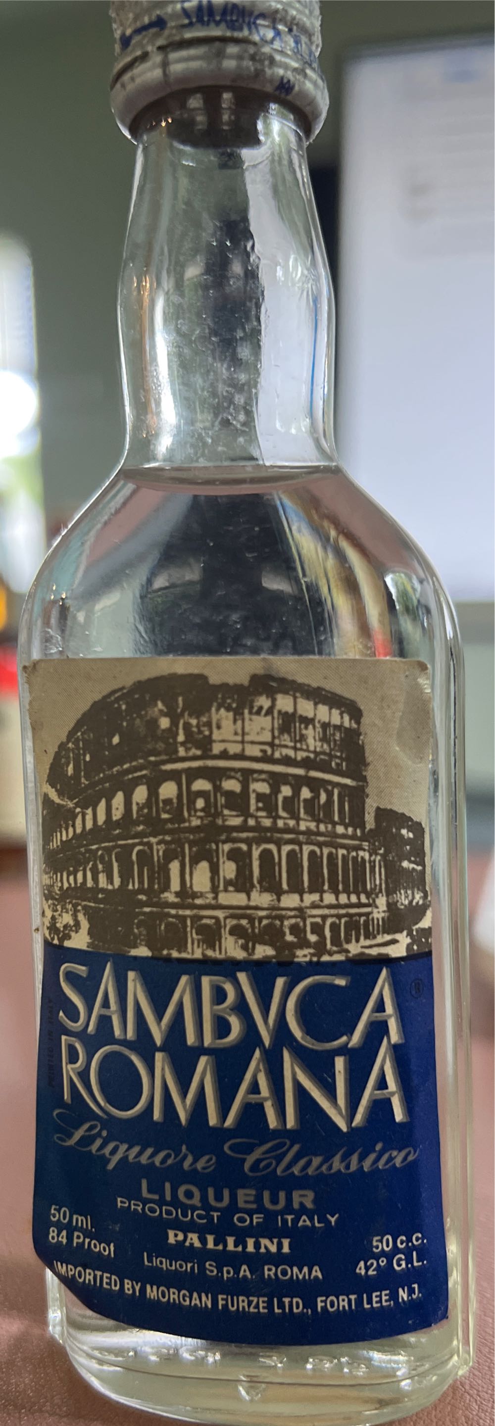 Romana Sambvca - Romana (375 mL) alcohol collectible [Barcode 086767220097] - Main Image 2