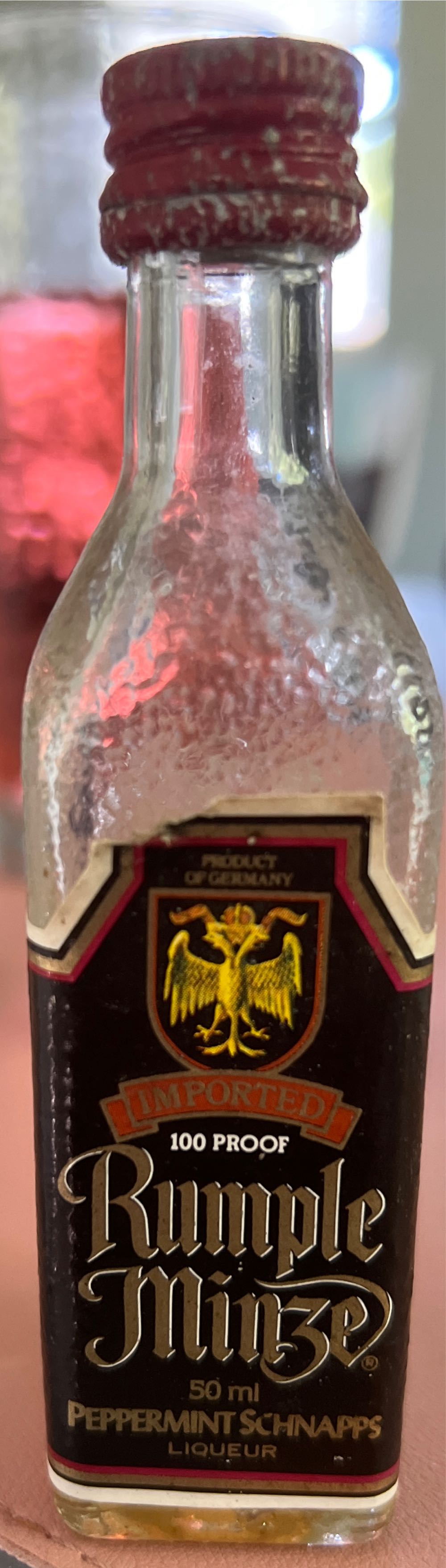 Rumple Minze - Frank (375 mL) alcohol collectible [Barcode 086767520043] - Main Image 2