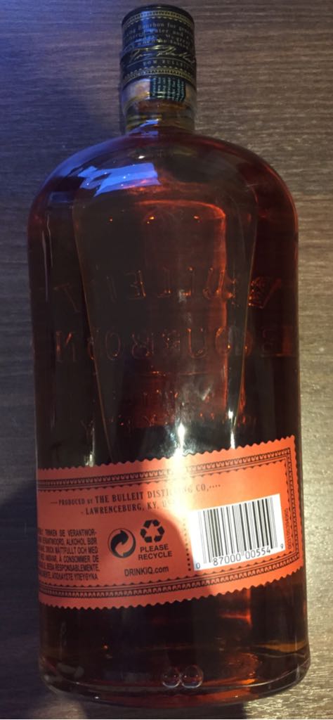 Bulleit - Empire (1L) alcohol collectible [Barcode 087000005549] - Main Image 2