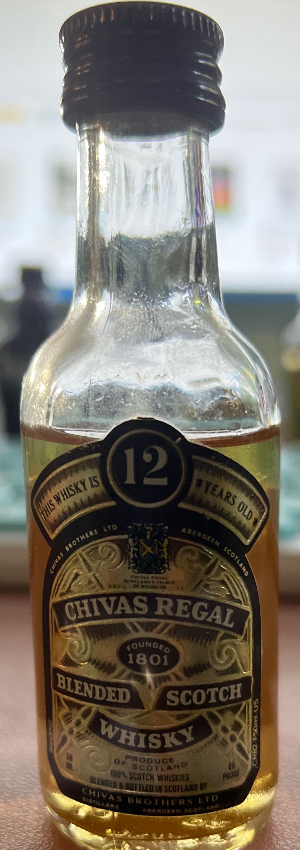 Chivas Regal Blended Scotch Whisky - Chivas Brothers Ltd. (700 mL) alcohol collectible [Barcode 087000006829] - Main Image 3