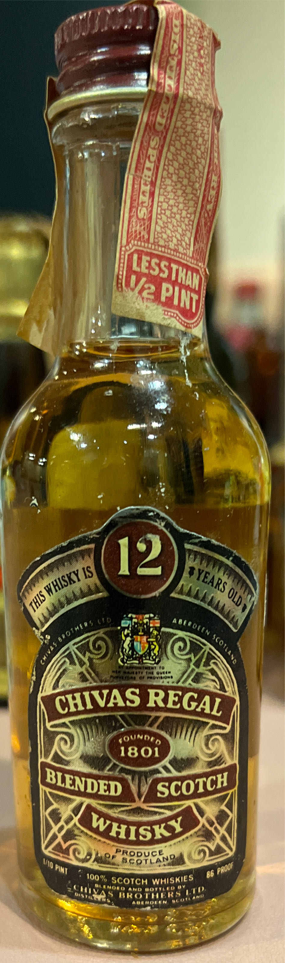 Chivas Regal Blended Scotch Whisky - Chivas Brothers Ltd. (700 mL) alcohol collectible [Barcode 087000006829] - Main Image 4