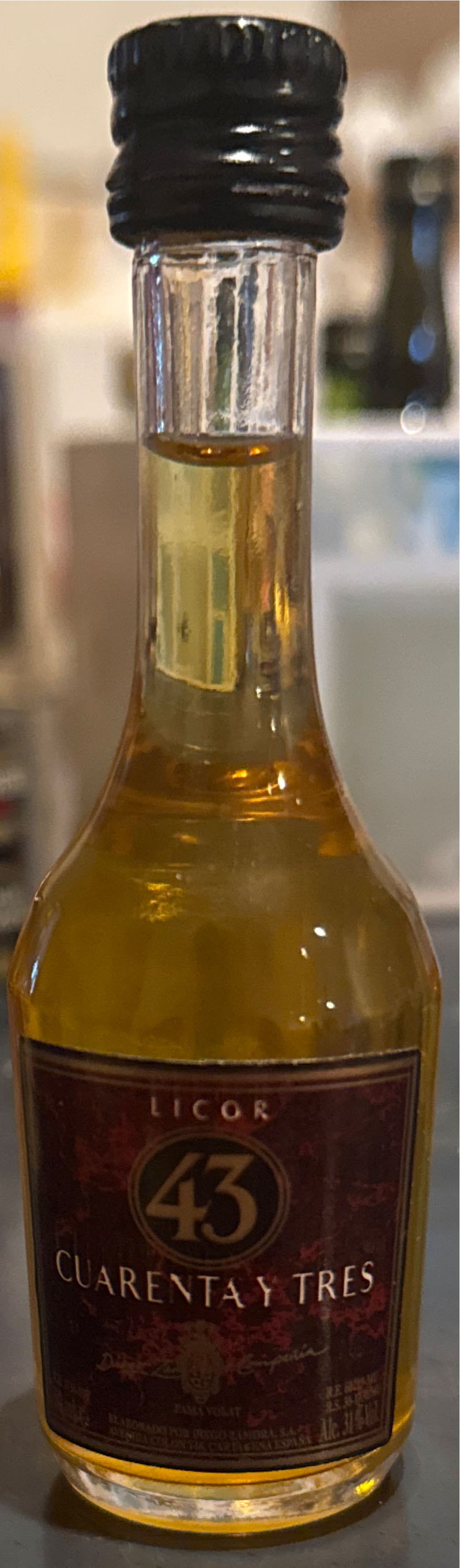 Licor 43 - DZ Licores S. I. (375 mL) alcohol collectible [Barcode 029929115404] - Main Image 6