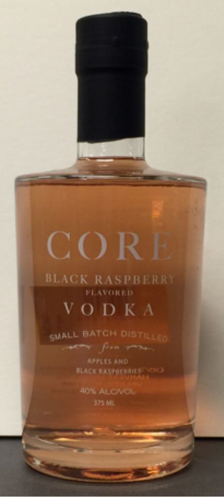 Core Black Raspberry Vodka - Harvest Spirits (375 mL) alcohol collectible [Barcode 00265263] - Main Image 1