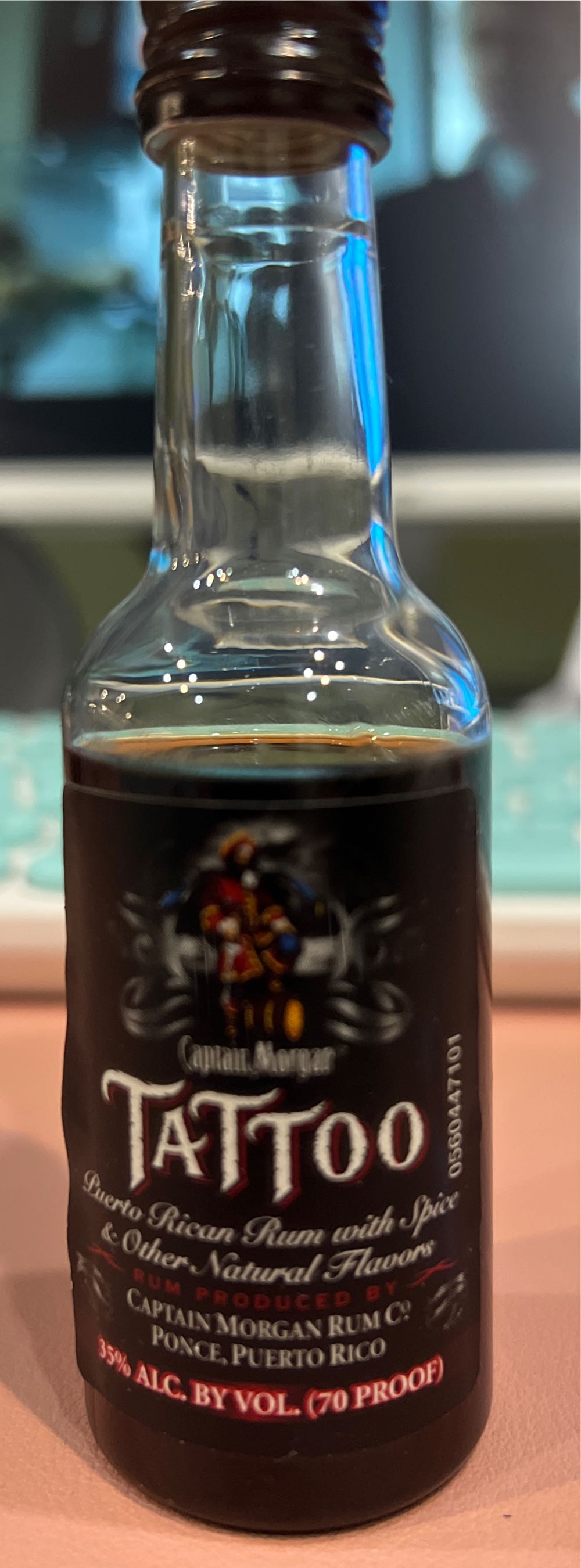 Captain Morgan Tattoo - Captain Morgan Rum Co. (750 mL) alcohol collectible [Barcode 087000505179] - Main Image 3
