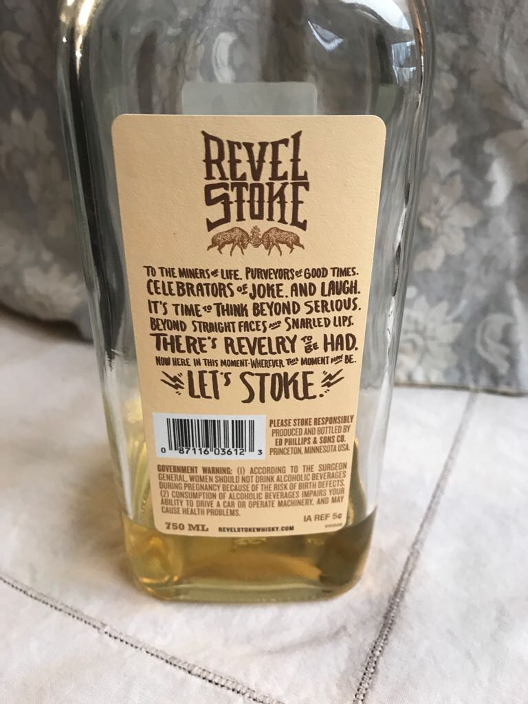Revel Stoke - Ed Phillips & Sons (750 mL) alcohol collectible [Barcode 087116036123] - Main Image 2