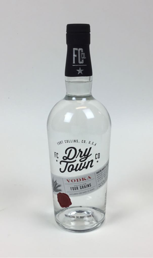 Dry Town Vodka - Old Elk Distilleries (750mL) alcohol collectible [Barcode 003600528240] - Main Image 1