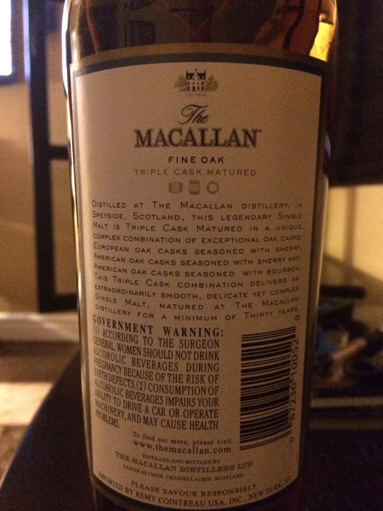 Macallan 21 Yr Sherry Oak Colour Collection - Macallan Distillery (750 mL) alcohol collectible [Barcode 087236100520] - Main Image 2